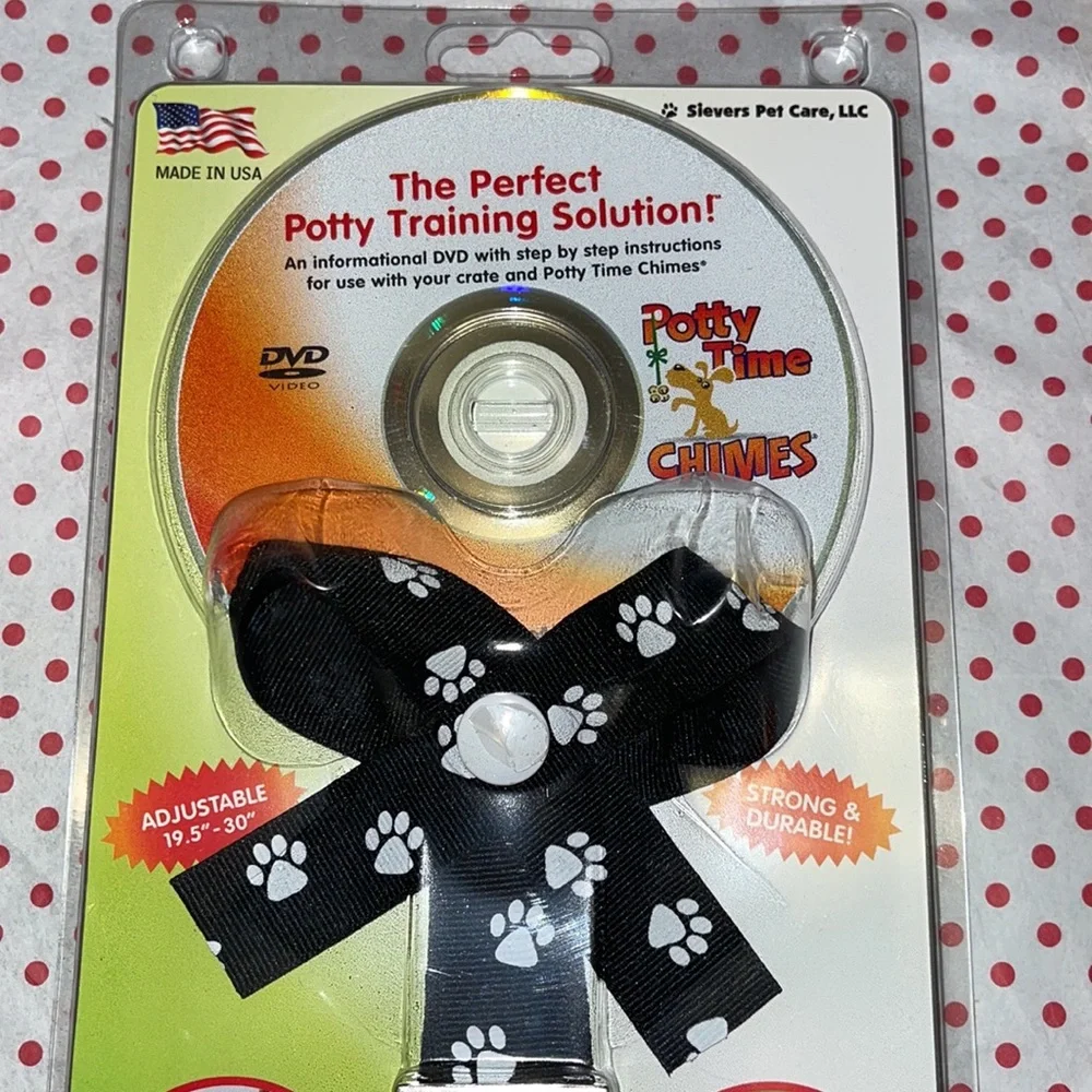 SIEVER’s PET CARE- POTTY TRAINING SOLUTION DVD and DOOR DOGGY CHIMES